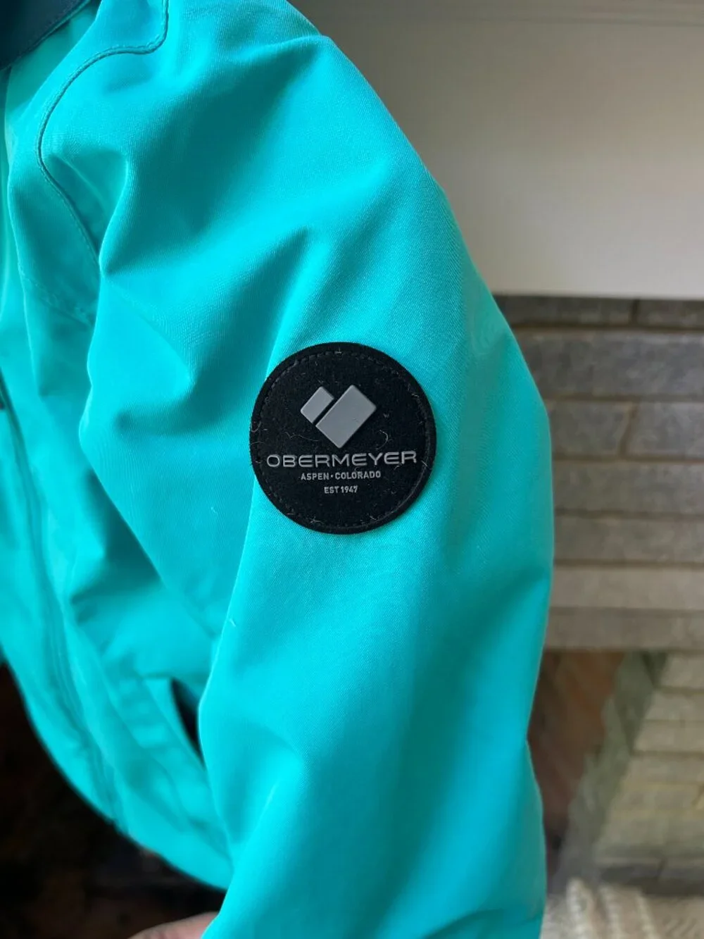 Obermeyer Teen Girls' Teal Insulated Ski Jacket Size  Blue